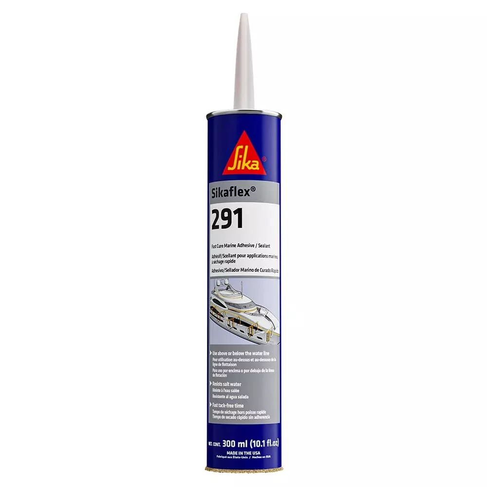 Sika Sikaflex 291 Fast Cure AdhesiveSealant 10.3oz(300ml) Cartridge - White