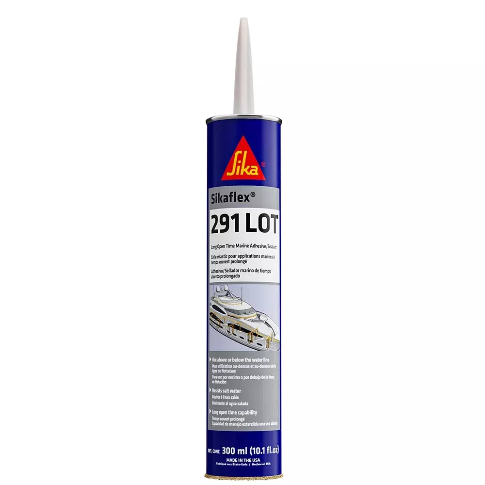 Sika Sikaflex 291 LOT Slow Cure AdhesiveSealant 10.3oz(300ml) Cartridge - Black
