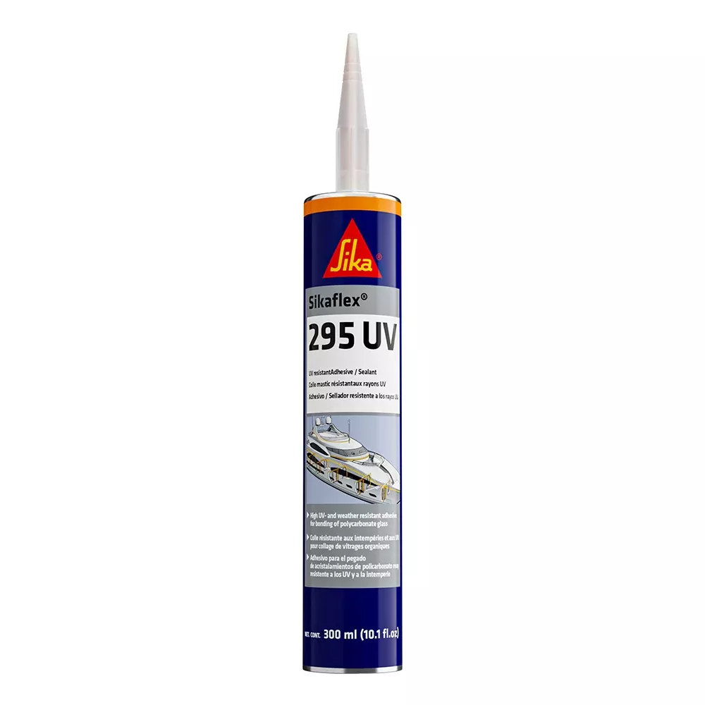 Sika Sikaflex 295 UV - Black - 10oz Tube w/Nozzle