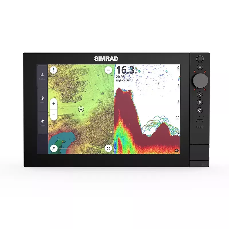 Simrad NSS4-12 12″ Combo w/U.S. C-MAP [000-16015-001] 13.3 lb Today Only