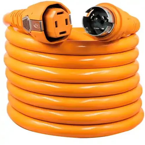 SmartPlug C50254 50 Amp 25‘ Dual Cordset w/Marina Park Power End Hassle-Free Returns
