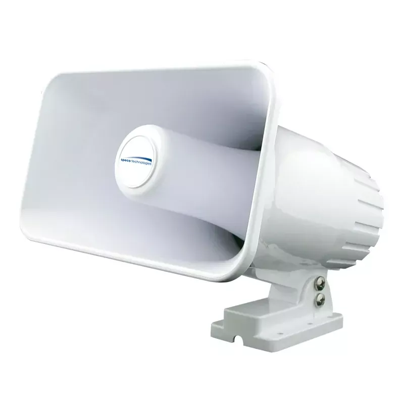 Speco 4″ x 6″ Weatherproof PA Speaker Horn – White (SPC12RP) Fast Shipping