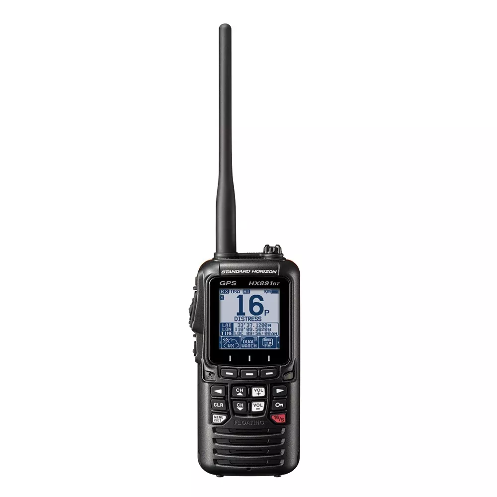 Standard Horizon HX891BT Handheld VHF w/Bluetooth – Black [HX891BTBK]