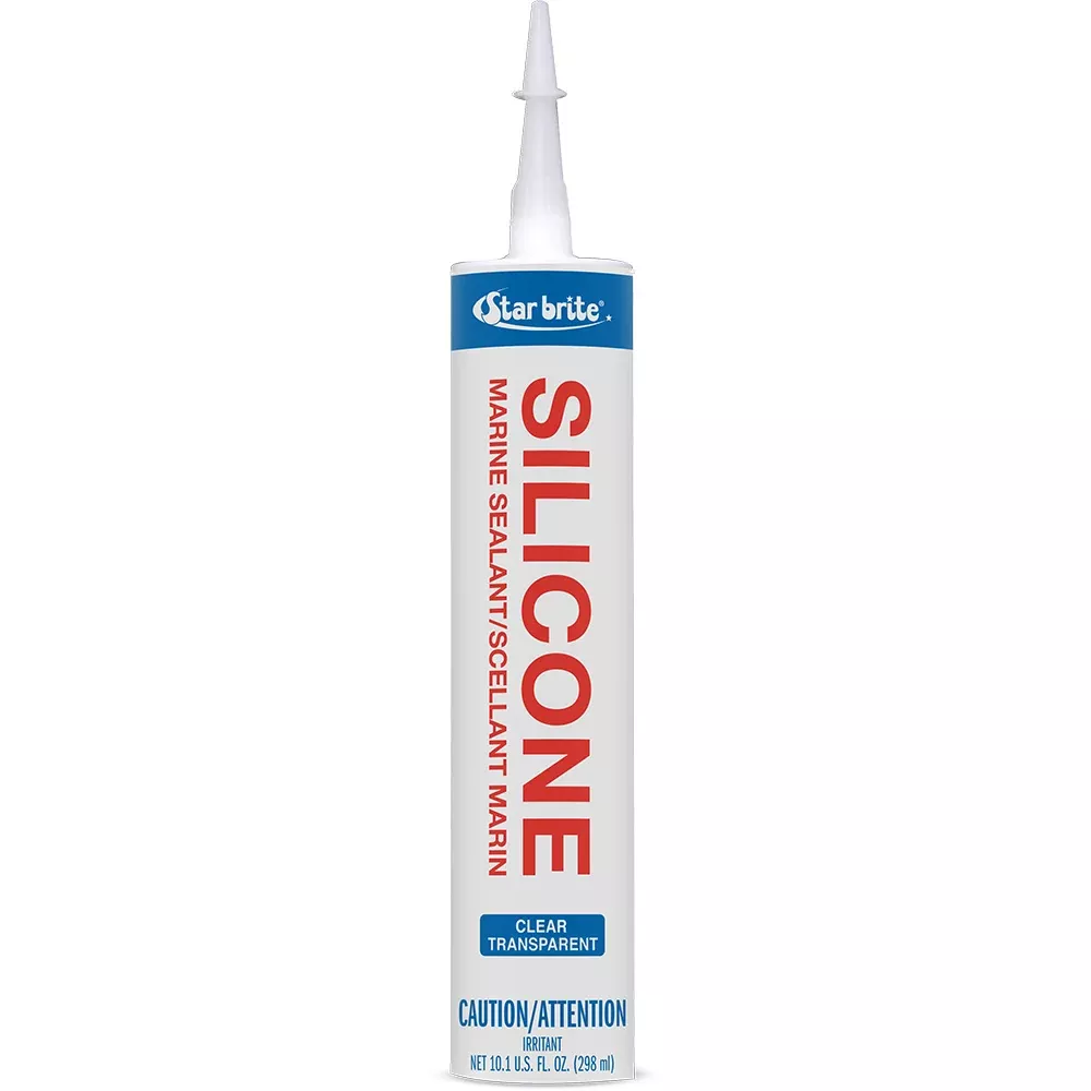 Star brite Marine Silicone Sealant – Clear – 10.3 oz [82122]
