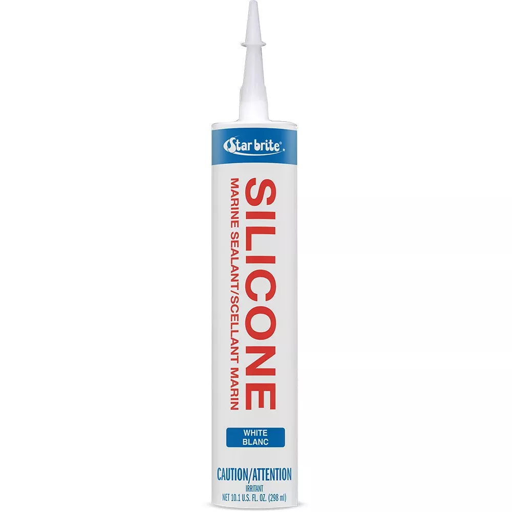 Star brite Marine Silicone Sealant – White – 10.3 oz [82121]