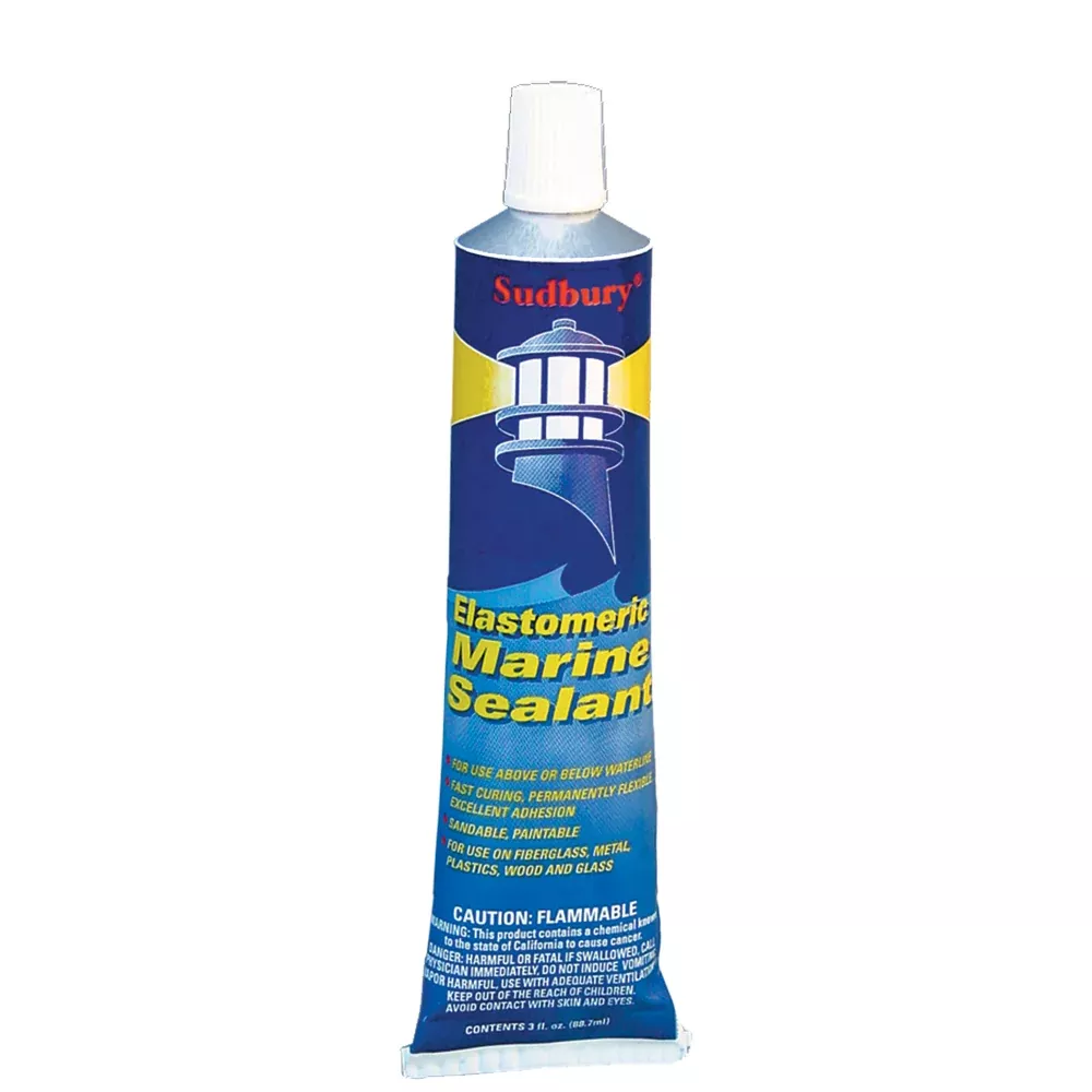 Sudbury Elastometric 3 oz (89ml) Sealant Tube - White