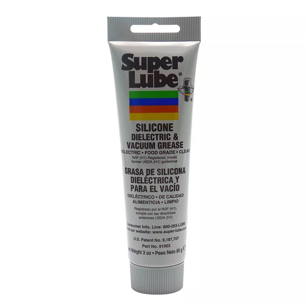 Super Lube Silicone DielectricVacuum Grease - 3oz Tube