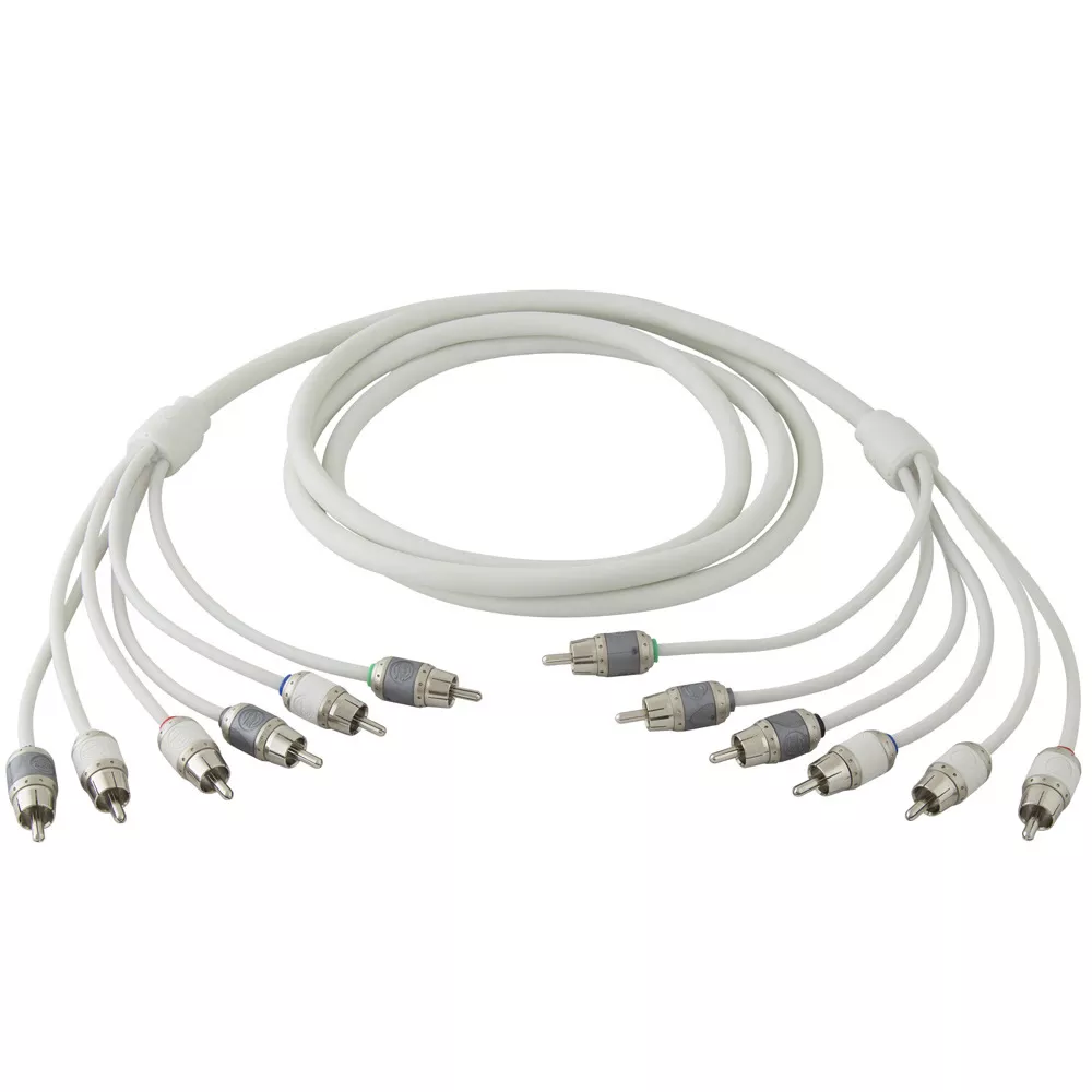 T-Spec V10 Series RCA Audio Cable - 6 Channel - 17 (5.18 M)