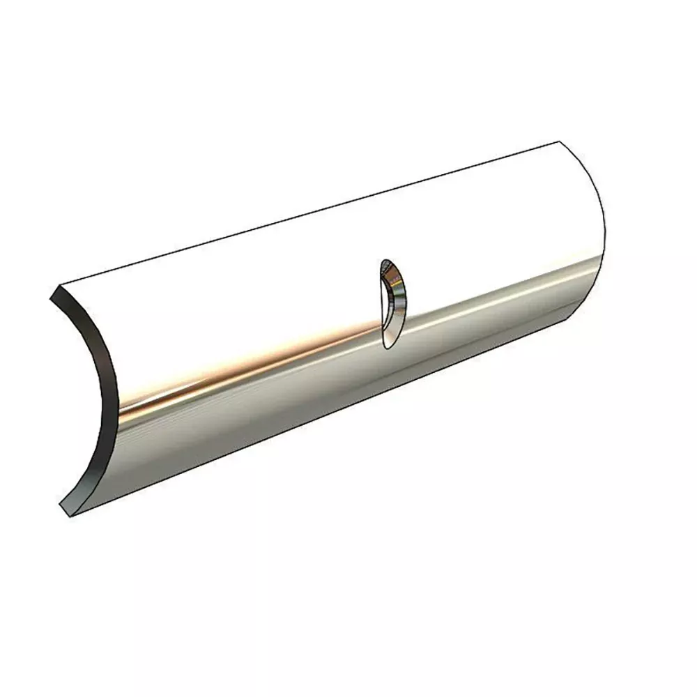 TACO Hollow Back 304 Stainless Steel Rub Rail Insert 3 /4
