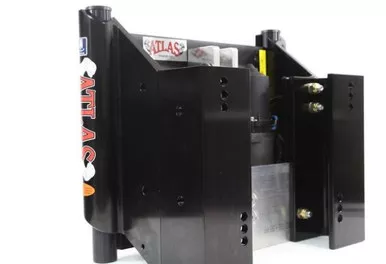 TH Marine Atlas 8in Jack Plate Heavy Duty Hydraulic Black Anodized