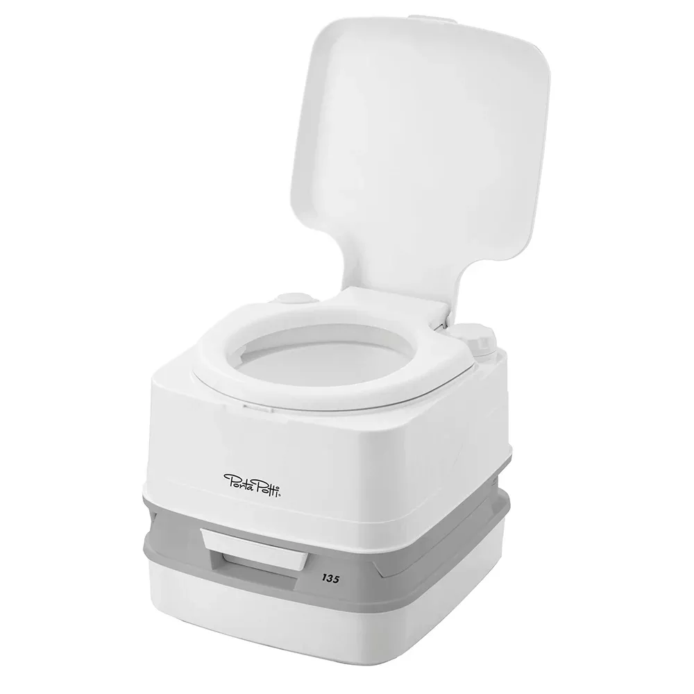 Thetford Porta Potti 135 Marine Toilet w /Hold Down Kit [92861]