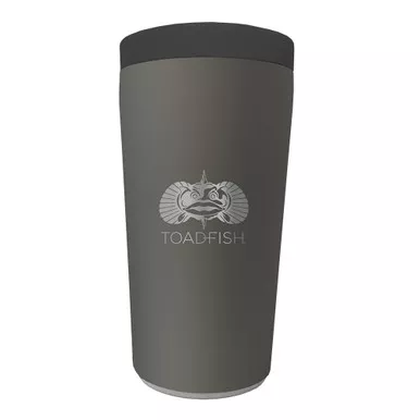 Toadfish Non-Tipping Can Cooler 2.0 - Universal Design - Graphite