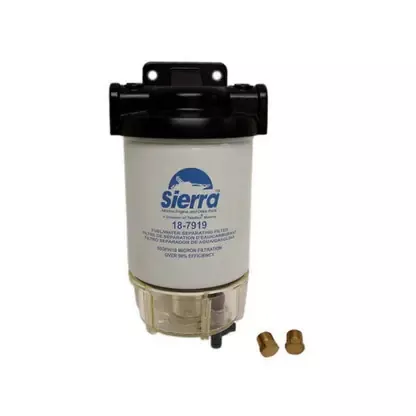 Top Pick Fuel/Water Separator Kit – Sierra Marine 18-7932 Aluminum 10-Micron Outboard Filter System