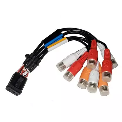 Top Rated Fusion Wire Harness f/ MS-RA670 & MS-RA770 Stereo – Zone 1 & 2 (B Port-RCA)
