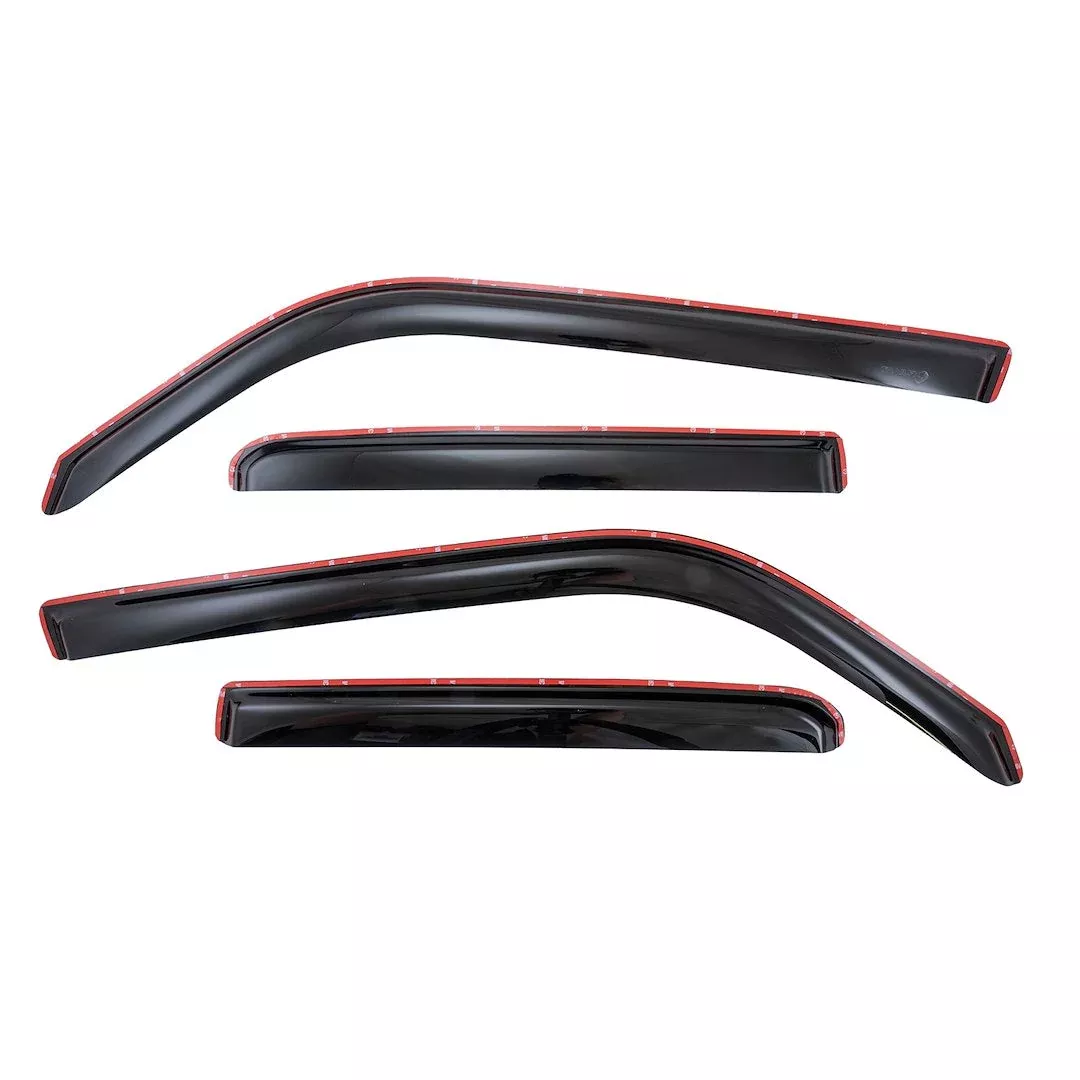 Trailfx TFX Inchannel WNDW Vents Smoke 4pc [4242IC]