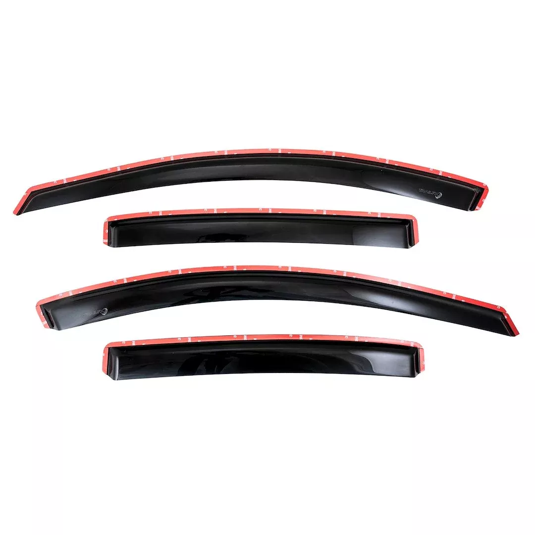 Trailfx TFX Inchannel WNDW Vents Smoke 4pc [4634IC]