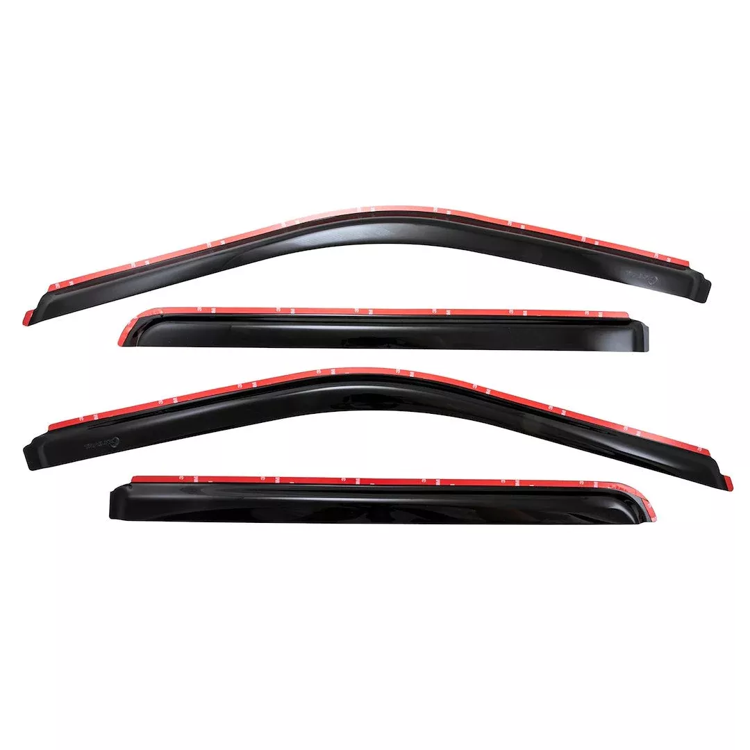 Trailfx TFX Inchannel WNDW Vents Smoke 4pc [4975IC]