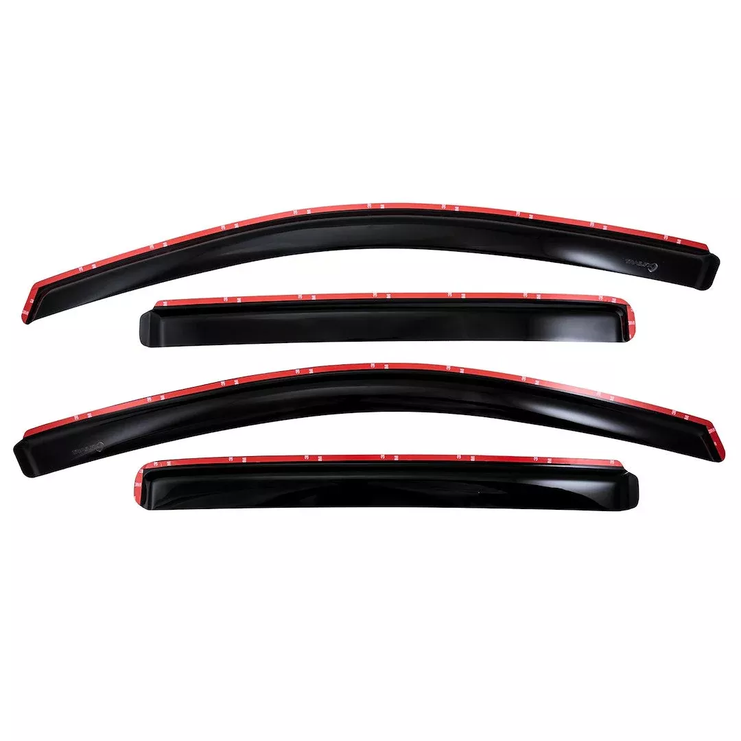 Trailfx TFX Inchannel WNDW Vents Smoke 4pc [4977IC]