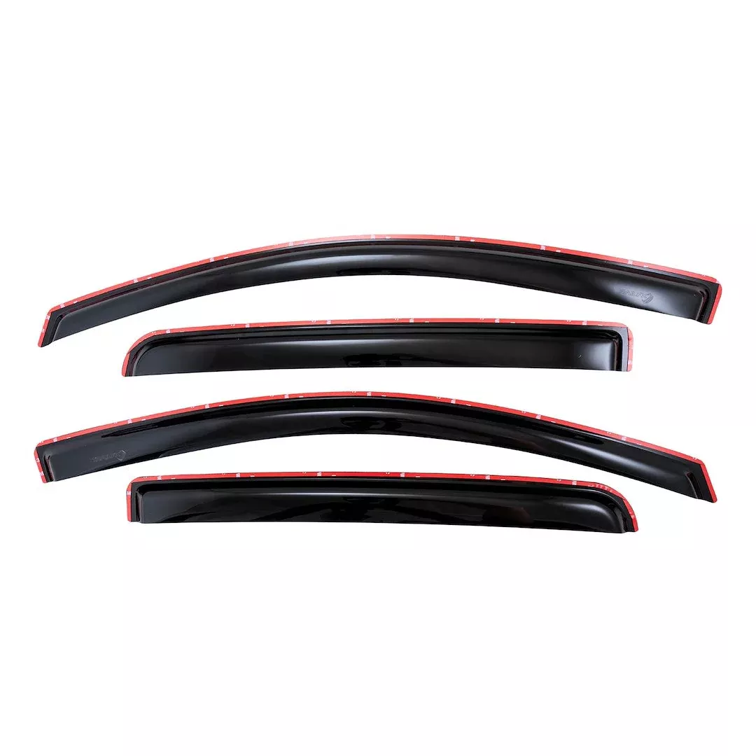 Trailfx TFX Inchannel WNDW Vents Smoke 4pc [4995IC]