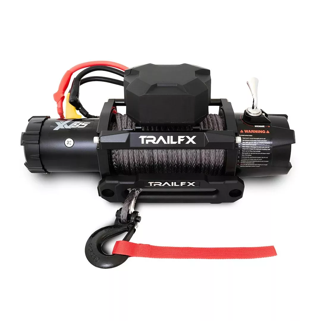 Trailfx X95 Winch Synthetic Rope Winch [WXVS95B]