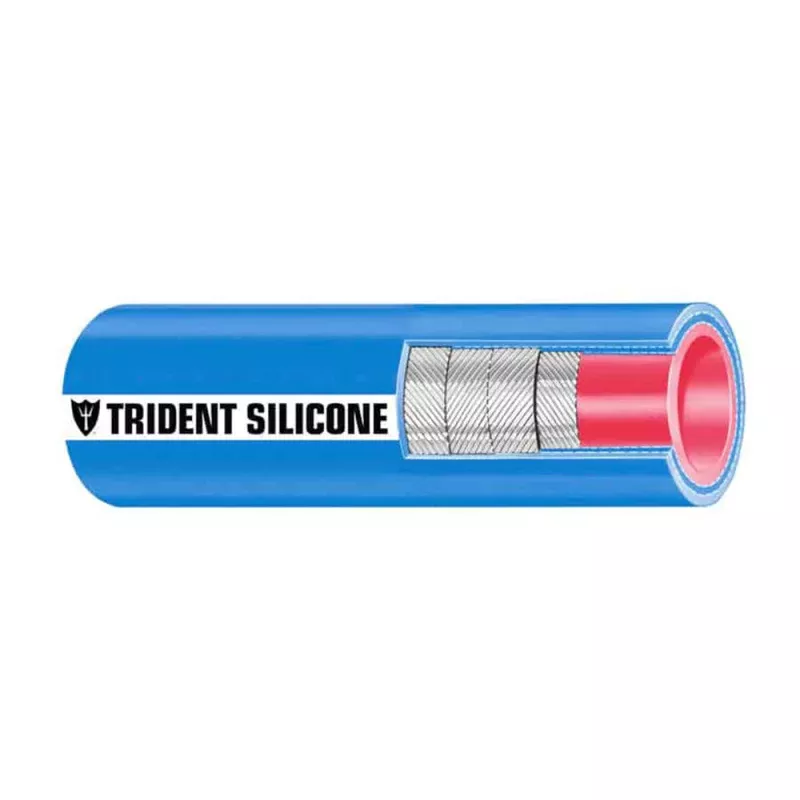 Trident Marine 2-1/2" x 36" Blue Silicone Wet Exhaust Hose [202V2120-36]