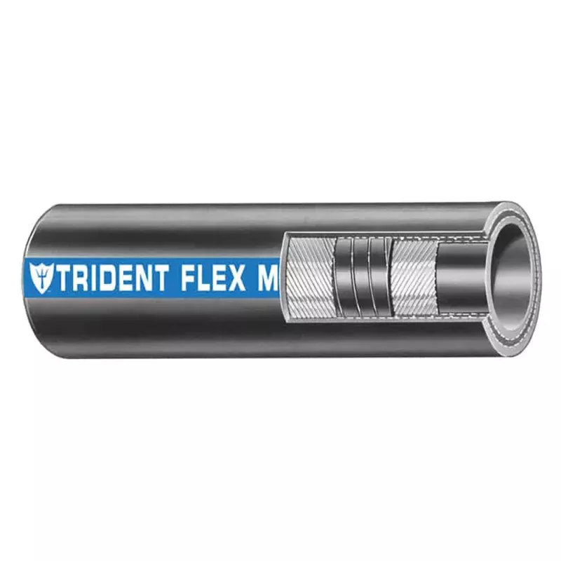 Trident Marine 3/4" Flex Marine Wet ExhaustWater Hose - Black - Sold by the Foot [100-0346-FT]