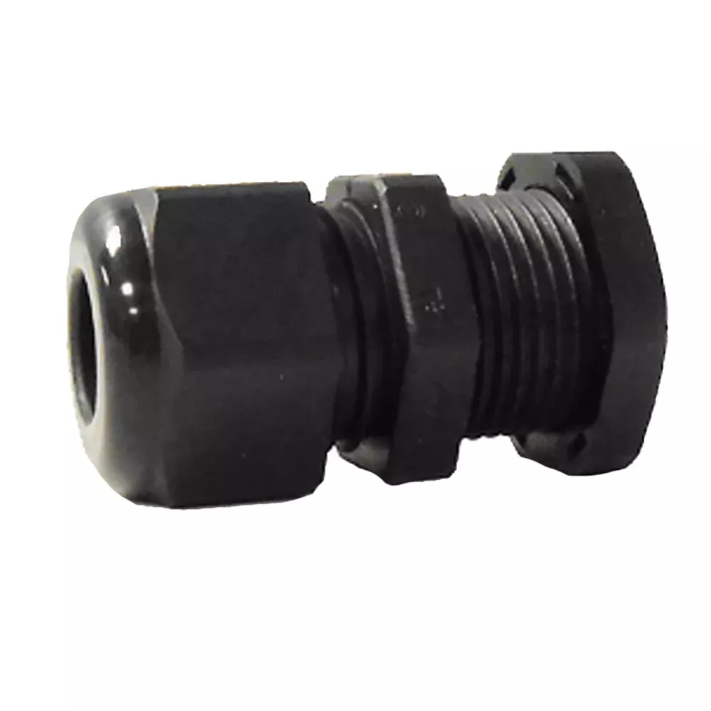 Trident Marine 3/8″ Straight Thru-Fitting f/Use w/LPG Copper Tubing or Solenoid Wiring [1438-8876]