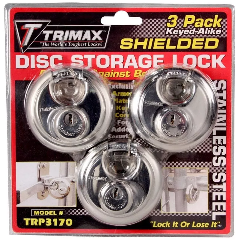 Trimax 3 Pack Keyed Alike Trp170 [TRP3170]