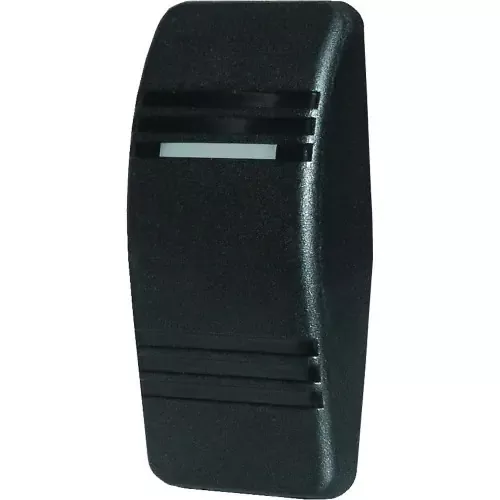 Trusted Brand Blue Sea 8294 Contura Switch Actuator – Black – Single Lens [8294]