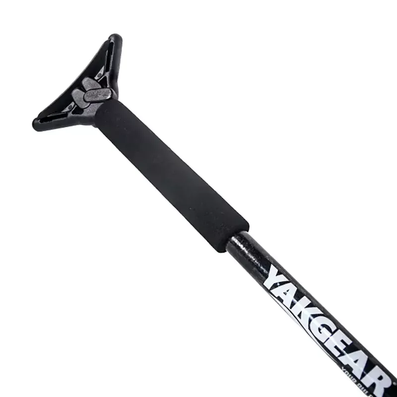 Trusted Brand YakGear YakStick 6.5‘ Black Floating Stake-Out Anchor Stick w/Mudfoot [01-0079]