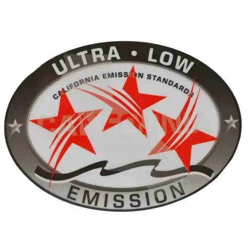 Ultra Low Emission 3 Star California Outboard Graphic Sticker Decal – Red Must Have