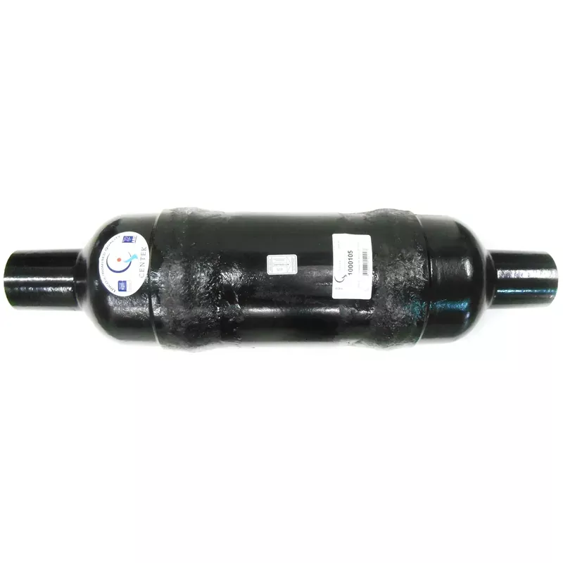 Vernatone Round Muffler 3.5 in. Inlet/Outlet Instant Buy