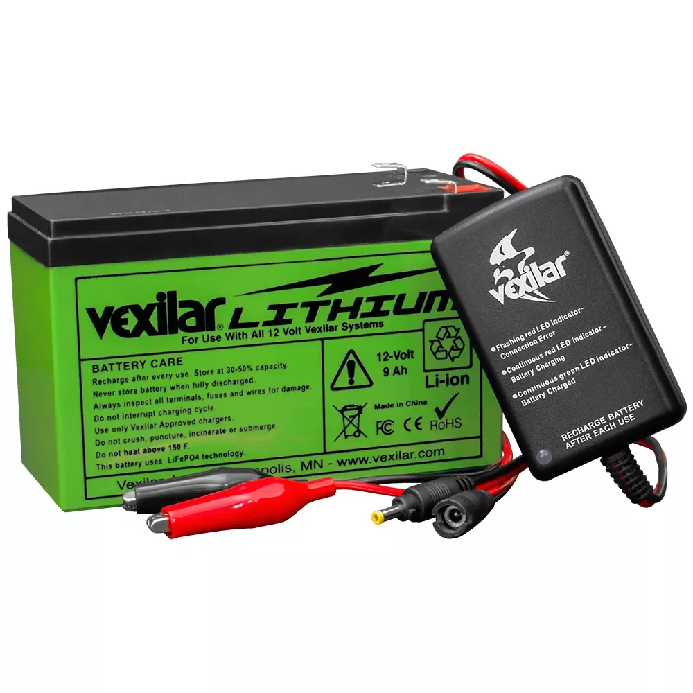 Vexilar 12V Lithium Ion BatteryCharger