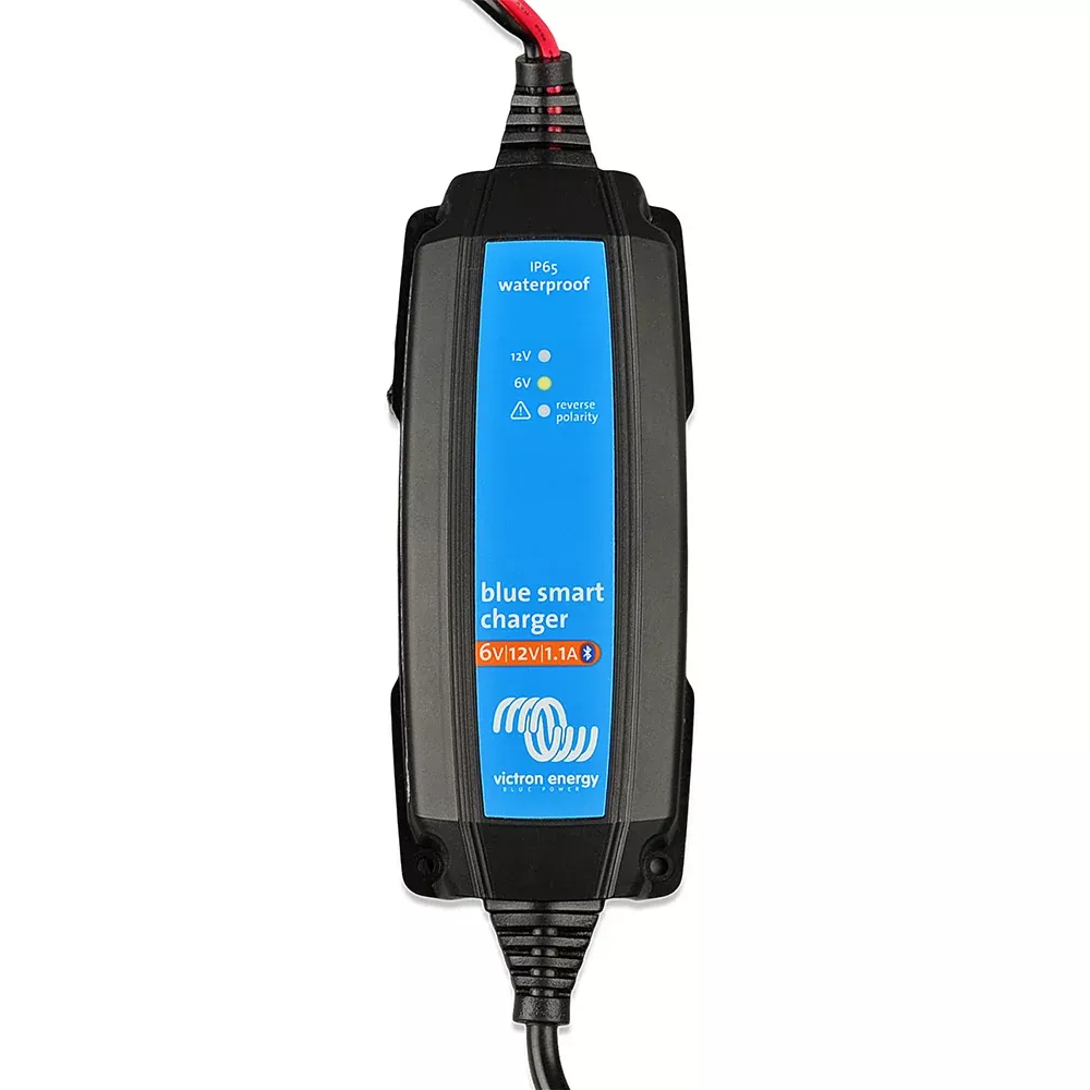 Victron Blue Smart IP65 Charger - 6V/12V - 1.1A - 120V - 1-15P [BPC120134124R]
