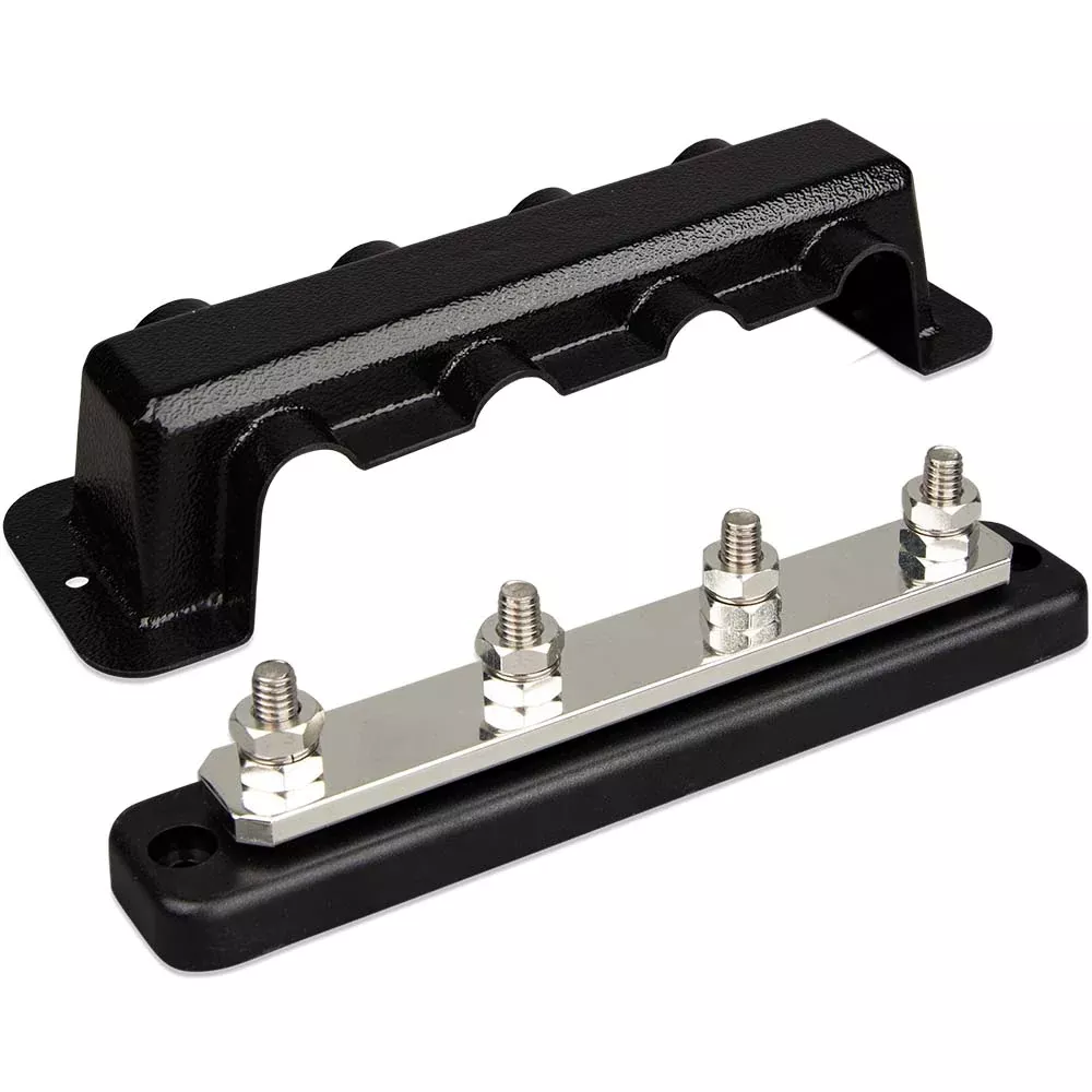 Victron Busbar 250A 4PCover 4X 5/16" Terminals