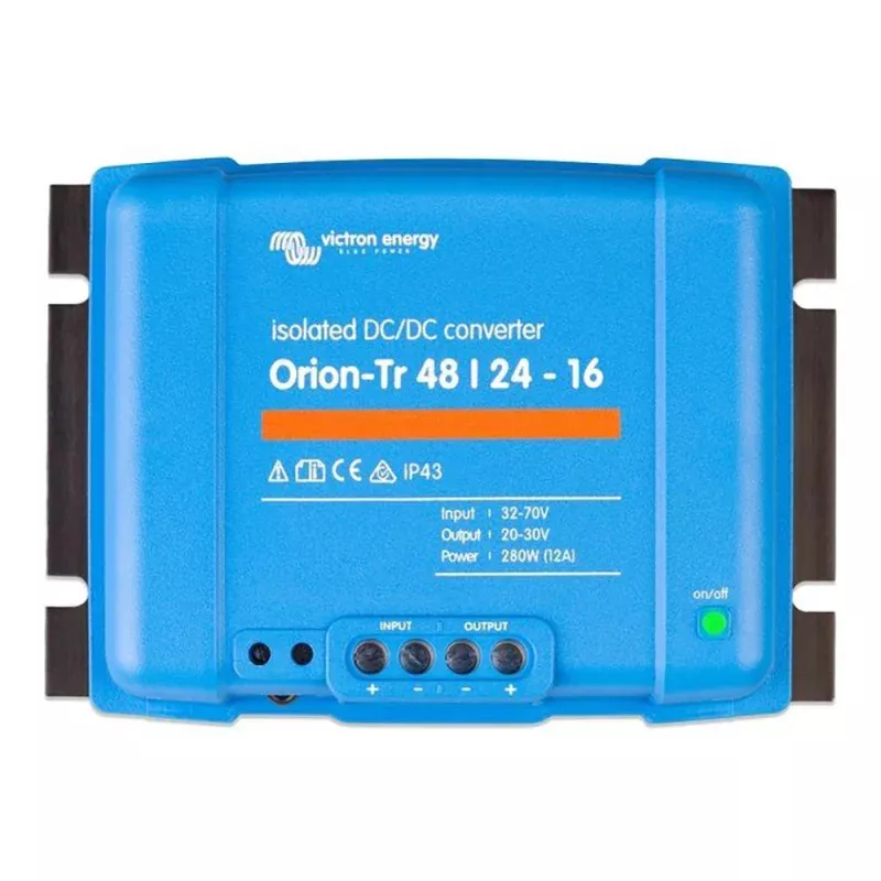 Victron Orion-TR DC-DC Converter - 48 VDC to 24 VDC - 16AMP Isolated [ORI482441110]