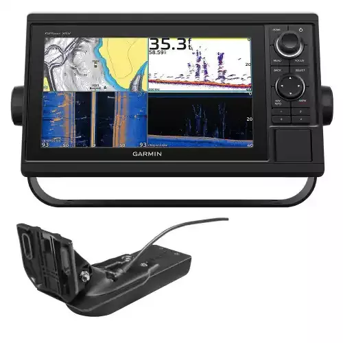 Weekend Sale Garmin 010-01740-60 GPSMAP 1042xsv Combo GPS/Fishfinder GN+ w/GT52-TM