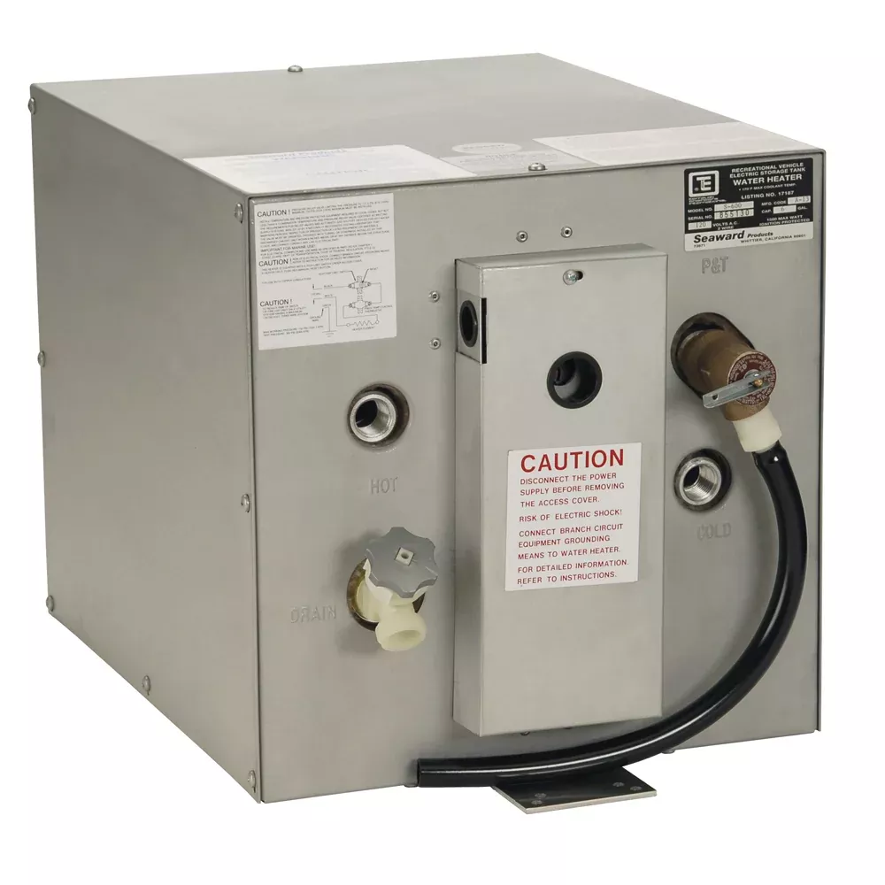 Whale Seaward 6 Gallon Hot Water Heater w /Rear Heat Exchanger - 120V - 1500W [S600]