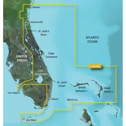 While Supplies Last Garmin BlueChart g3 Vision HD – VUS009R – Jacksonville – Key West – microSD™/SD™