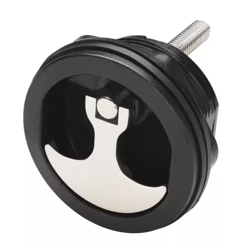Whitecap Compression Handle – Nylon Black/SS – Non-Locking [6230BC] Hot Deal