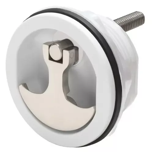 Whitecap Compression Handle – Nylon White/Stainless Steel – Non-Locking [6230WC] Latest