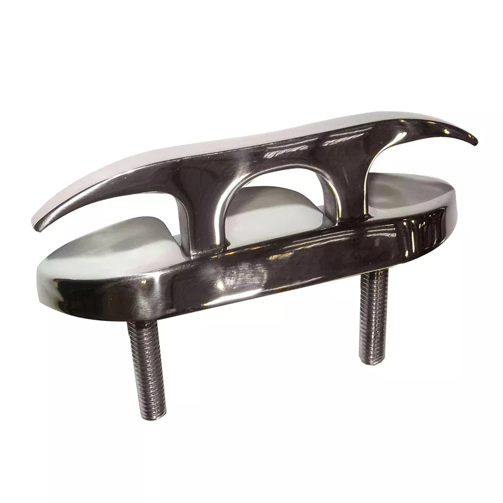 Whitecap Folding Cleat - Stainless Steel Studded - 4-1 /2