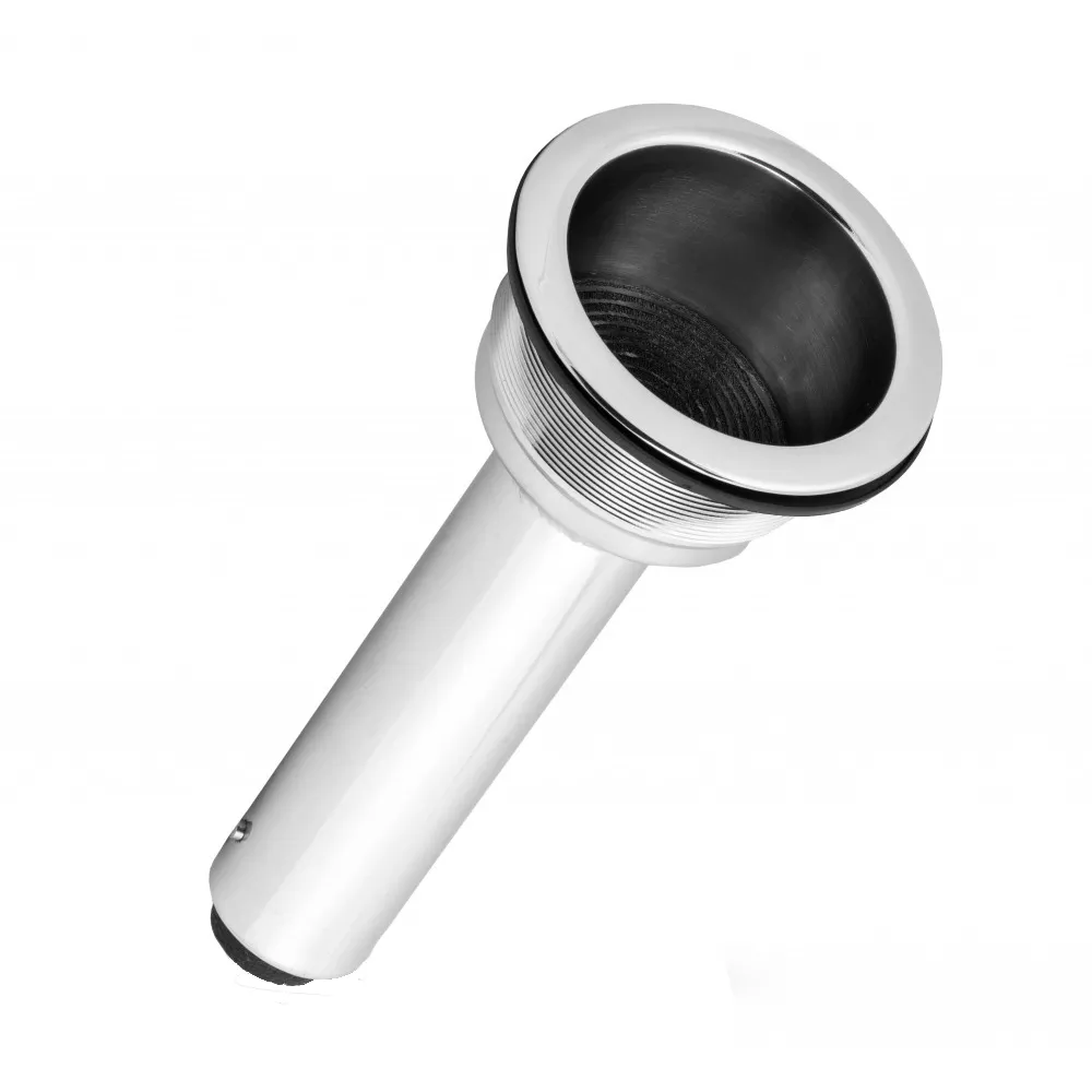 Whitecap Rod/Cup Holder – 304 Stainless Steel – 0°