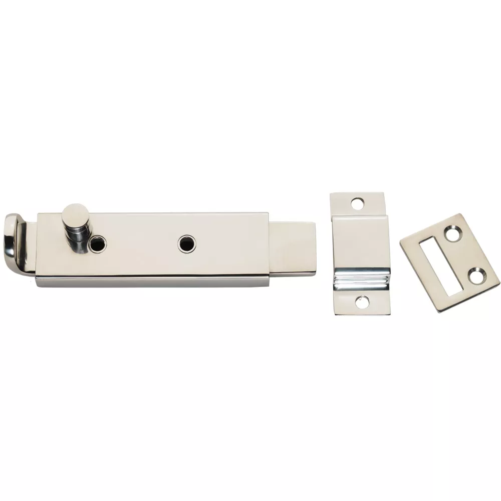 Whitecap Spring Loaded Slide Bolt/Latch - 316 Stainless Steel - 5-5/16"