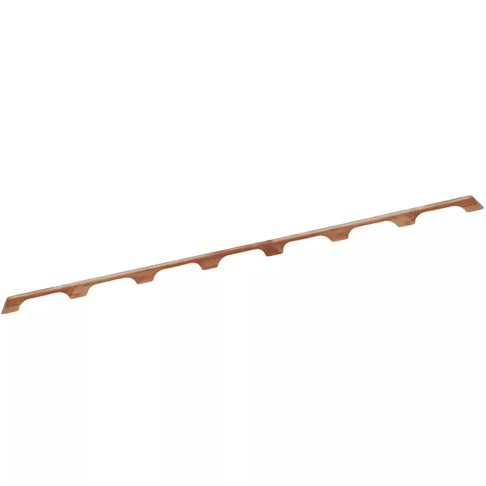 Whitecap Teak Handrail - 7 Loops - 73"L