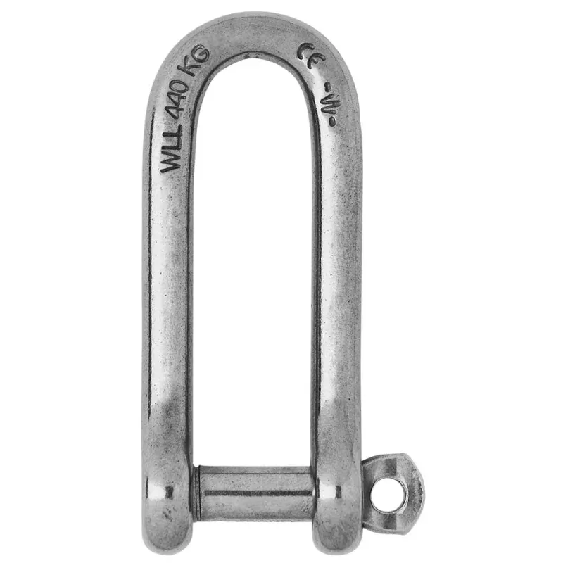 Wichard Captive Pin Long D Shackle - Diameter 4mm - 5/32" [1411W]