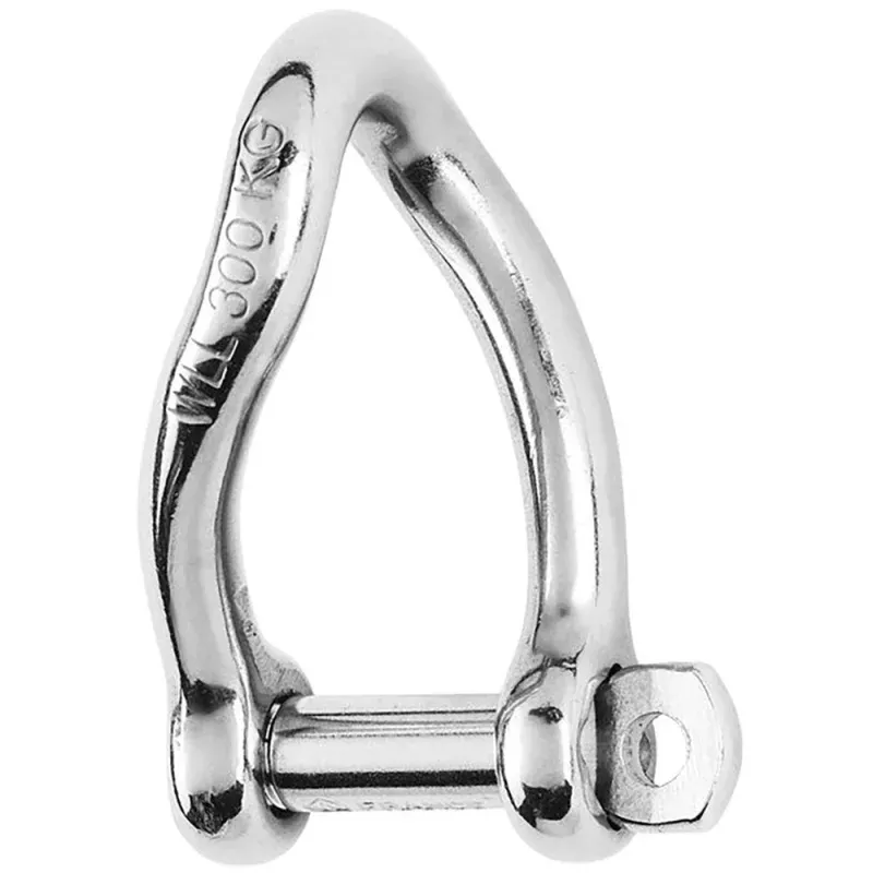 Wichard Self-Locking Twisted Shackle – 10mm Diameter – 13/32″ [1225W]