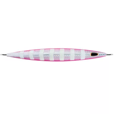 Williamson Kensaki 280 Jig - 7.25" - 9-7/8oz - Silver Pink Zebra
