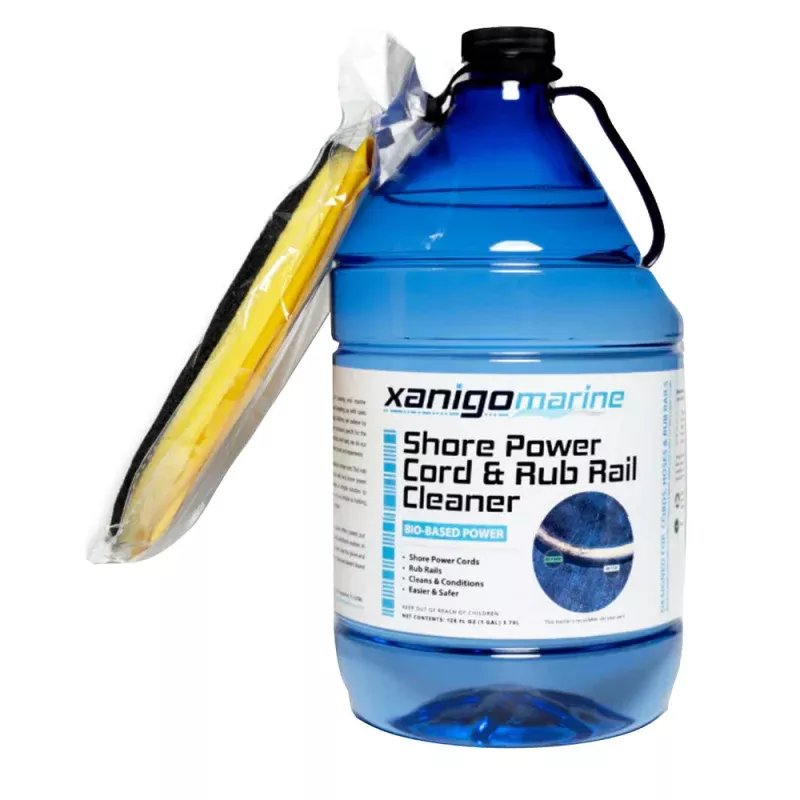Xanigo Marine Shore Power CordRub Rail Cleaner - 1 Gallon [XMSPC1G]